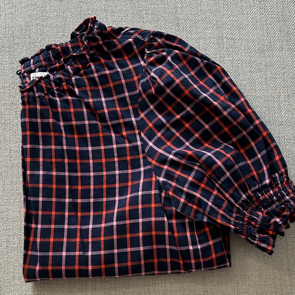 Plaid Shirt - Red and Blue - Picture 8 of 8
